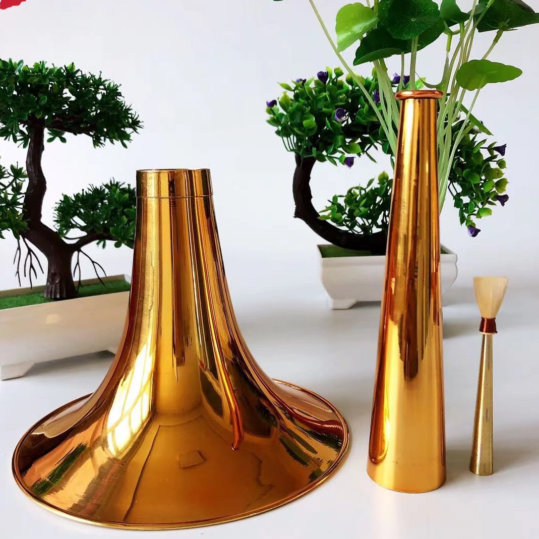 包邮戏曲卡诺演奏歌曲咔碗子金打针乐器咔腔碗枣子镀咔戏唢呐把攥