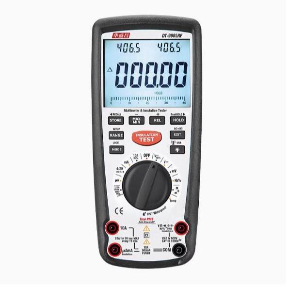 CEM华盛昌DT-9985RF绝缘万用表多功能专业真有效值万用绝缘表