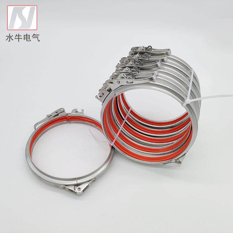 风管抱箍卡箍 镀锌通风管道螺栓卡箍 快速卡箍密封桶箍快装