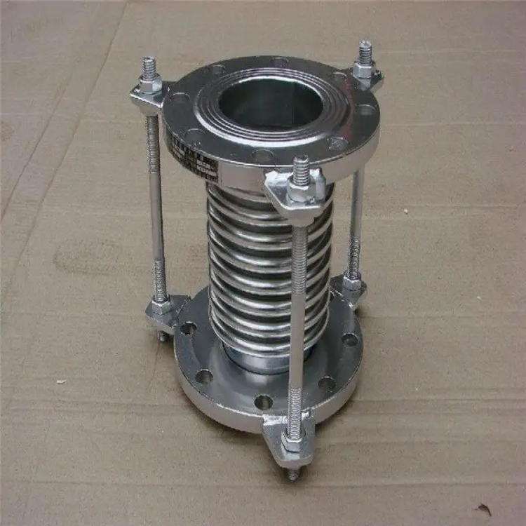 达泰管道 波纹金属软管法兰式耐高温金属软连接 轴向波纹补偿器