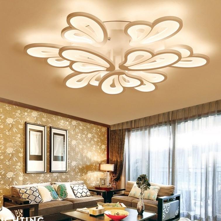 创意卧室书房亚克力圆形护眼灯具led吸顶灯现代简约客厅灯