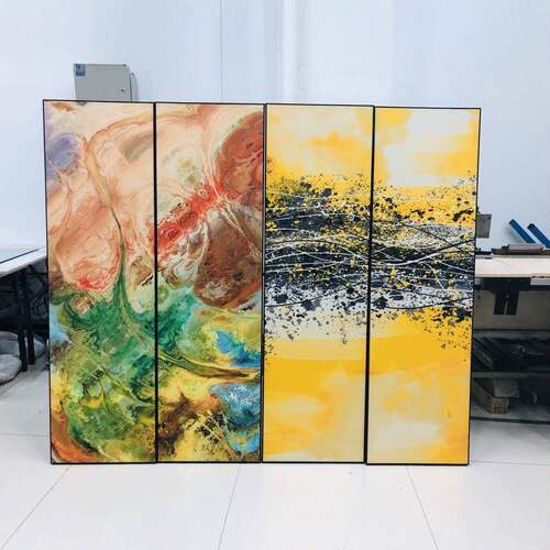 吸音画影音室吸音挂画壁画KTV吸音板中高频吸防震吸音画降噪
