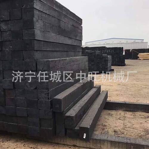 矿用防腐枕木轨道交通木材多功能地铁铁道枕木设备轨道用防腐枕木