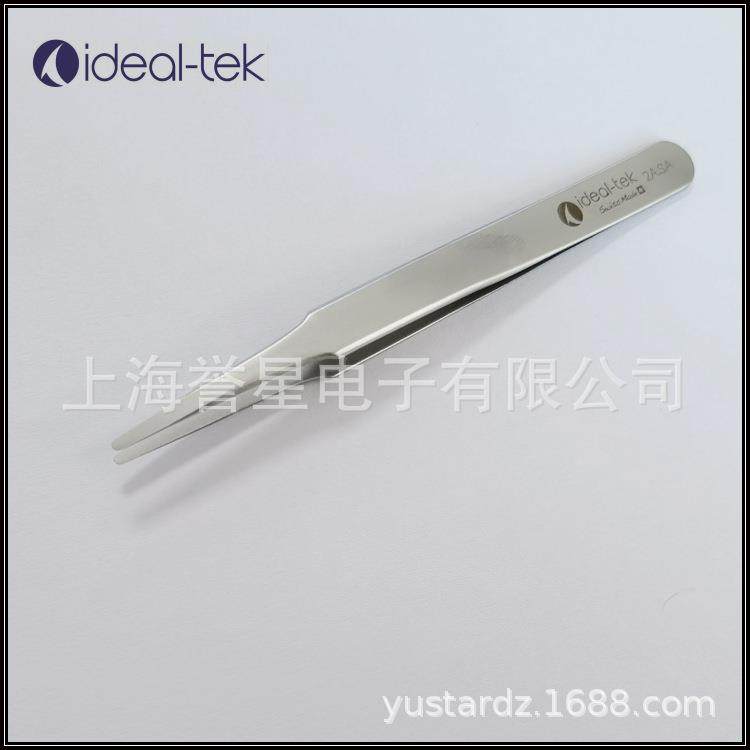 原装瑞士 IDEAL-TEK 2A SA - 镊子, 高精准, 扁平圆形