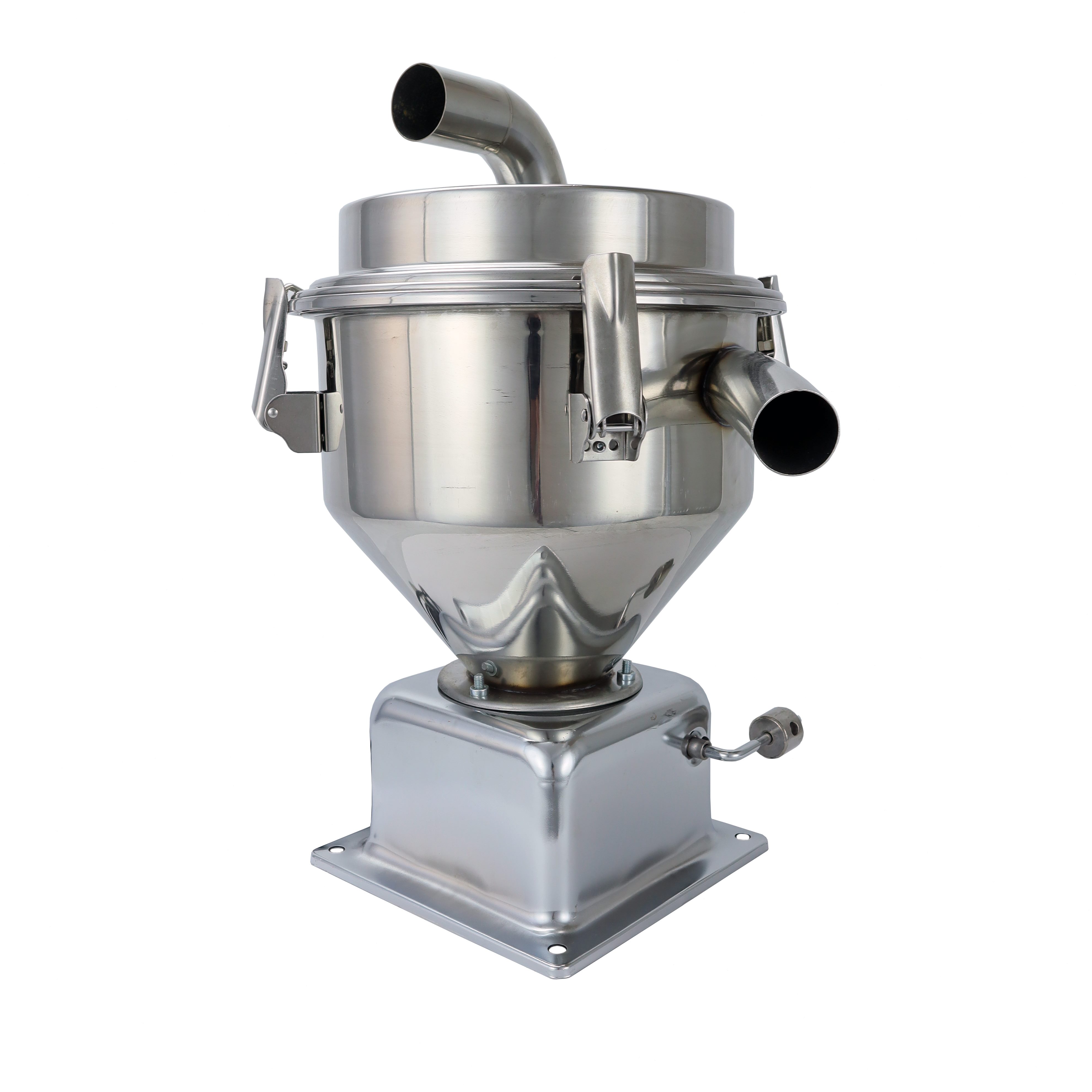 0料机储料不锈钢0斗G 0真空700料G配件机吸分体斗8料机注塑9 上G0