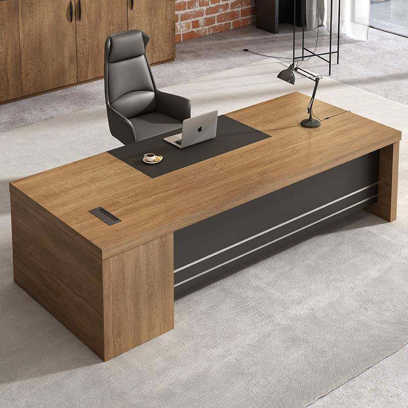 办公桌椅组合简约现代老板单人商用办公室家具大班台总裁经理桌子