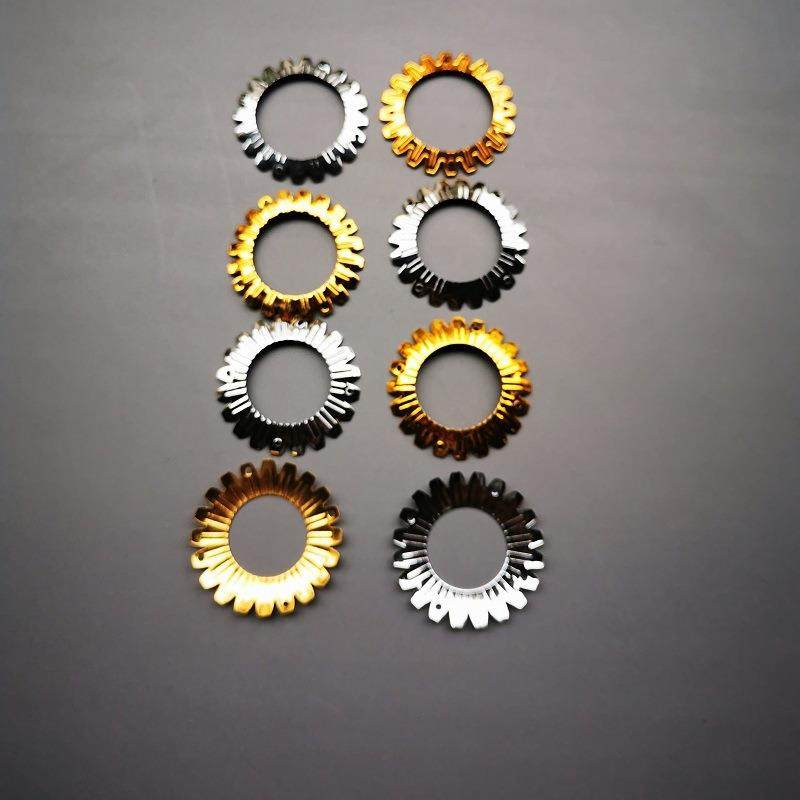 灯饰配件齿轮圈水晶灯挂件齿轮片圈装饰花盖吊灯改装灯饰五金配件