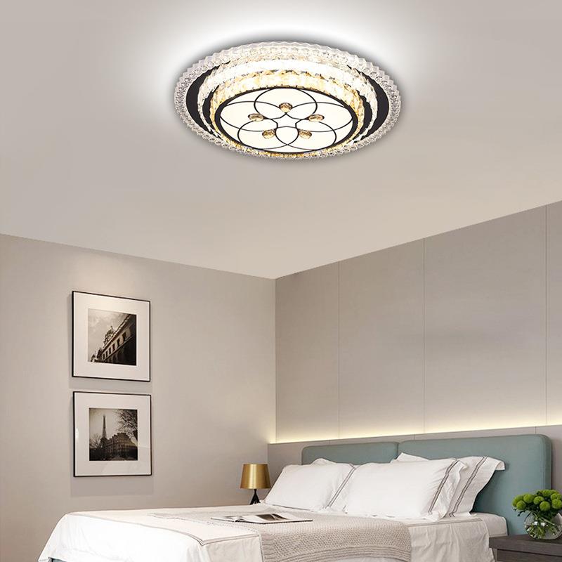 卧室灯简约现代led吸顶灯家用温馨客房主卧创意个性饭厅吸顶灯具