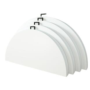 折叠圆桌餐桌家用8-10人可收纳圆形塑料园拆叠吃饭桌子大圆台面板