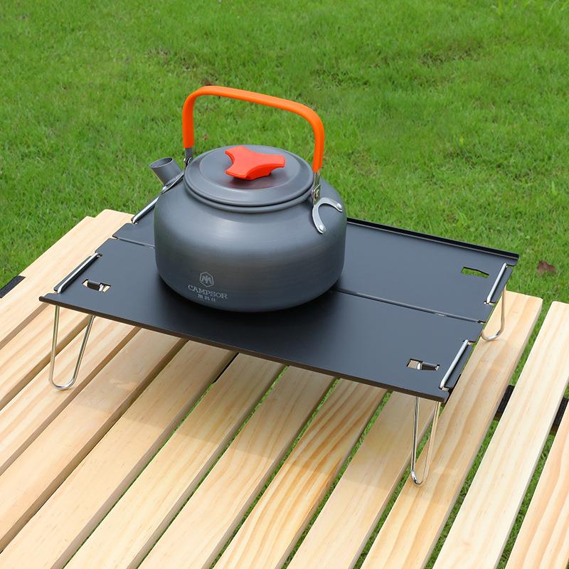 铝板折叠小桌子户外铝合金超轻便携迷你小桌子野外露营休闲小茶桌