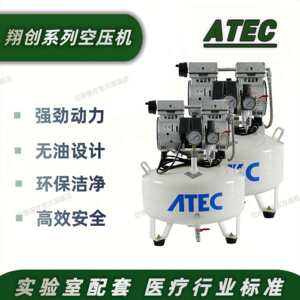ATEC/翔创岱洛无油空压机小型便携空气压缩机 AT80/38便携式静音