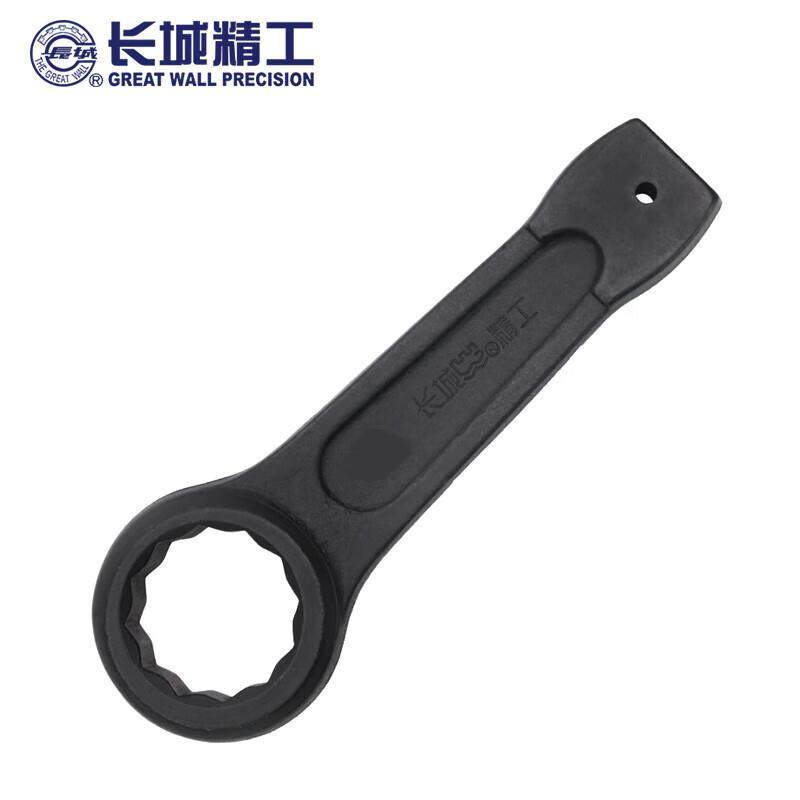 长城精工 The Great Wall 311534 敲击梅花扳手单头重型大板手单