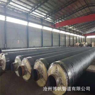 钢套钢蒸汽保温钢管厂家 350°高温高压力钢套钢蒸汽管道焊接