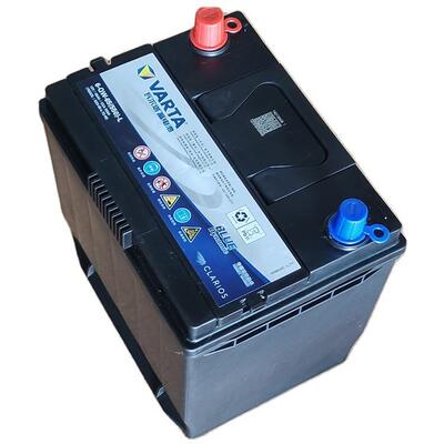 瓦尔塔蓄电池 75D23L 6-QW-65(550)-L 蓝标免维护蓄电池