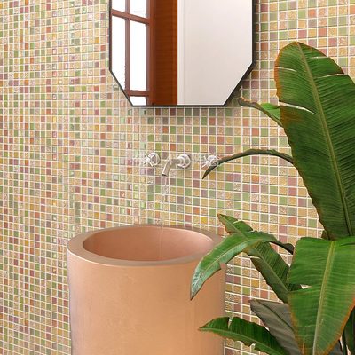 瓷砖背景墙梅彩色厕所尚水晶餐厅墙贴卫生间厨房玻璃马赛克吧台