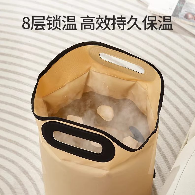 便携式足浴盆可折叠腿小足浴桶家用洗宿舍过脚过膝桶泡脚盆泡脚桶