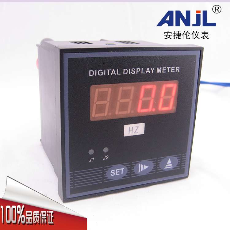 80*80 测量交流工频0-400HZ 精度高 数显智能频率表 厂家安捷伦