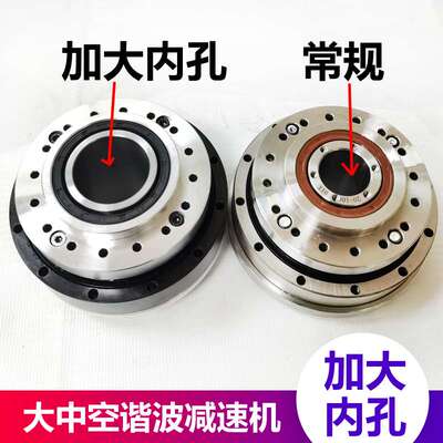 中空谐波减速器HS-20-80-U-III加大内孔非标加工LHSG32-100-C-III