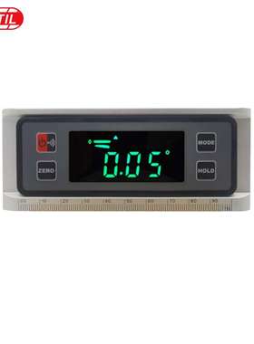 DL1906 120mm欧盟CE认证高精度铝合金数显水平尺 量角器 倾角仪