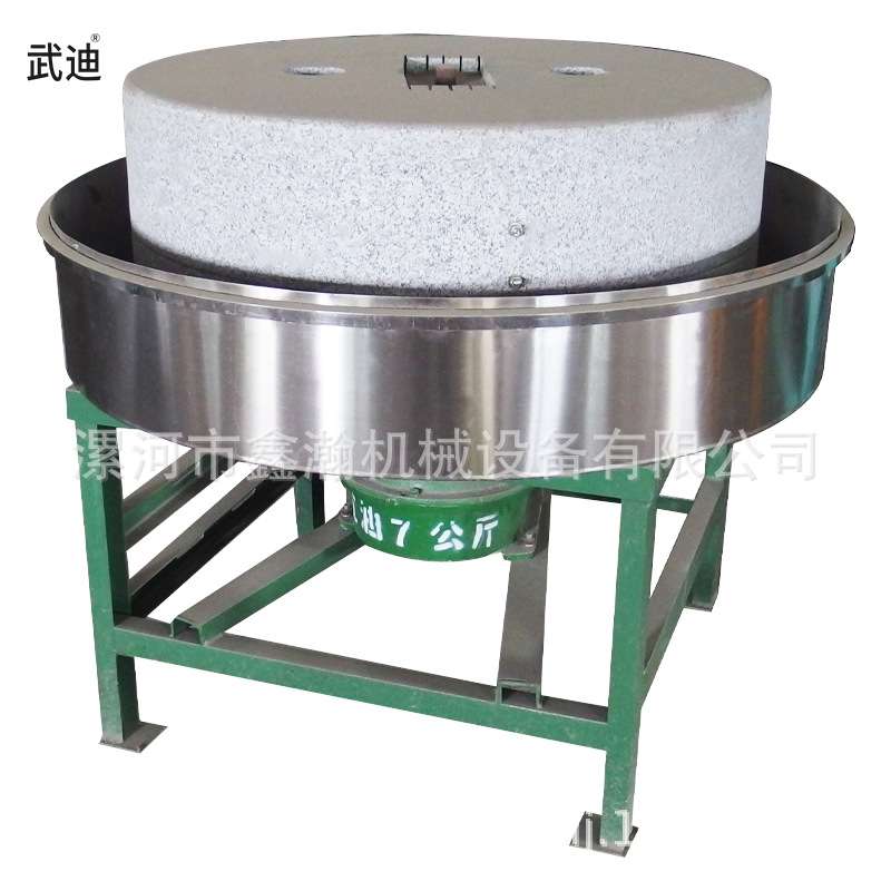 石磨面粉机 原石打磨开凿 常温加工传统面粉 厂价电动石磨磨面机