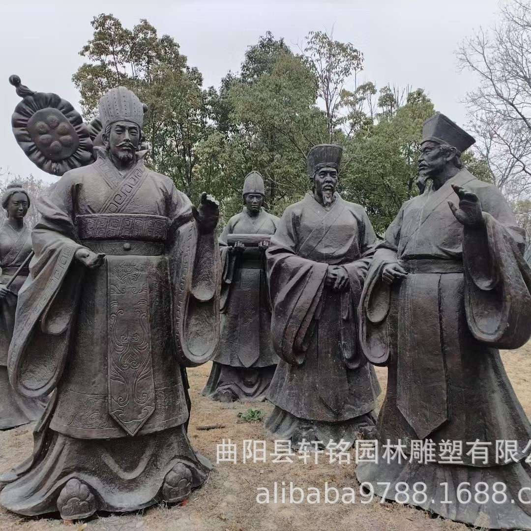 铸铜人物雕塑大型真人肖像校园名人铜像民俗雕像青铜人物雕塑摆件