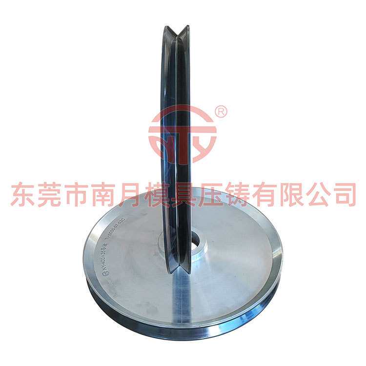 镜面光亮加厚喷瓷导轮Φ400×35 南月导轮规格齐全一站式采购导轮