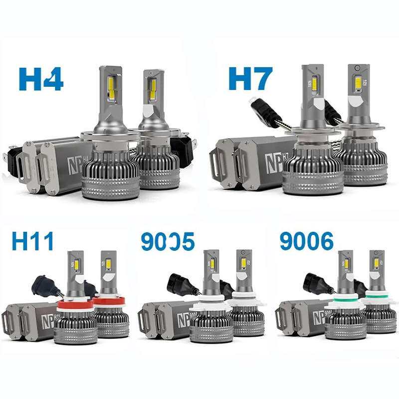 NP 50W 5000LM 6000K LED 9006 HB4 LED汽车前大灯 汽车雾灯