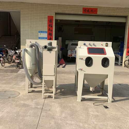 深圳吉川9060型喷砂机中小型厂家直销灯饰灯具打砂磨砂