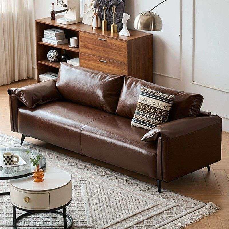 美式中古风油蜡皮沙发客厅小户型公寓接待服装店轻奢复古双人沙发,鲜花速递/花卉仿真/绿植园艺,割草机/草坪机,淘宝优惠券,粉丝福利购,淘宝优惠卷