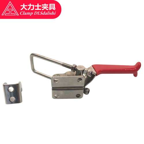 大力士门扣式快速夹具GH-40341-SS-WDC五金箱扣不锈钢解锁扣搭扣