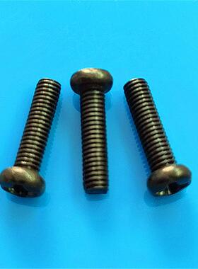 PM3*12黑色圆头机丝现货机械螺丝 电子电器类螺丝厂家直销