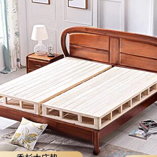铺实木排骨架折叠木床硬垫龙骨床板加高地板硬板垫榻榻米杉架护腰