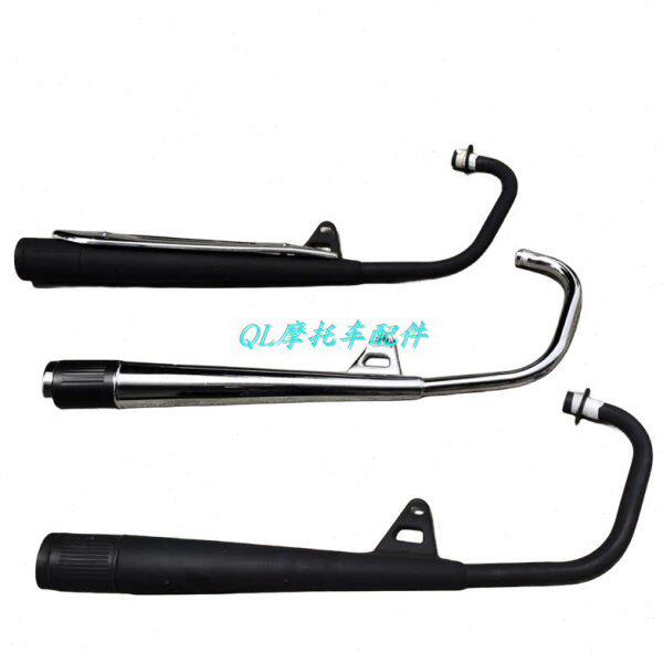 G运-3筒烟-B大羊消声器K-摩托车配件-150五排气管原厂C12Y/2D5