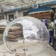 有机玻璃超大半球空心型装 饰径压直力防尘罩克形透明圣诞圆球节