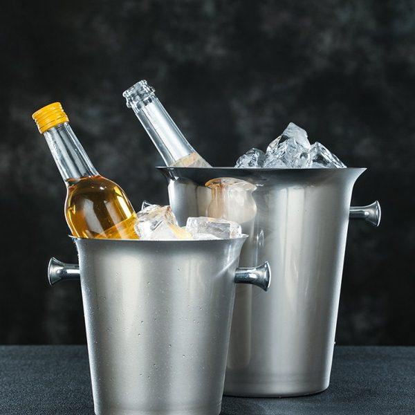 酒吧传奇 大号欧式豪华不锈钢冰桶香槟桶 加厚冰桶 高档KTV啤酒桶