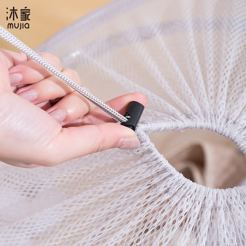 形脏换衣桶洗衣服圆筒筐大号脏衣篮可折叠脏衣收纳脏衣篓束口