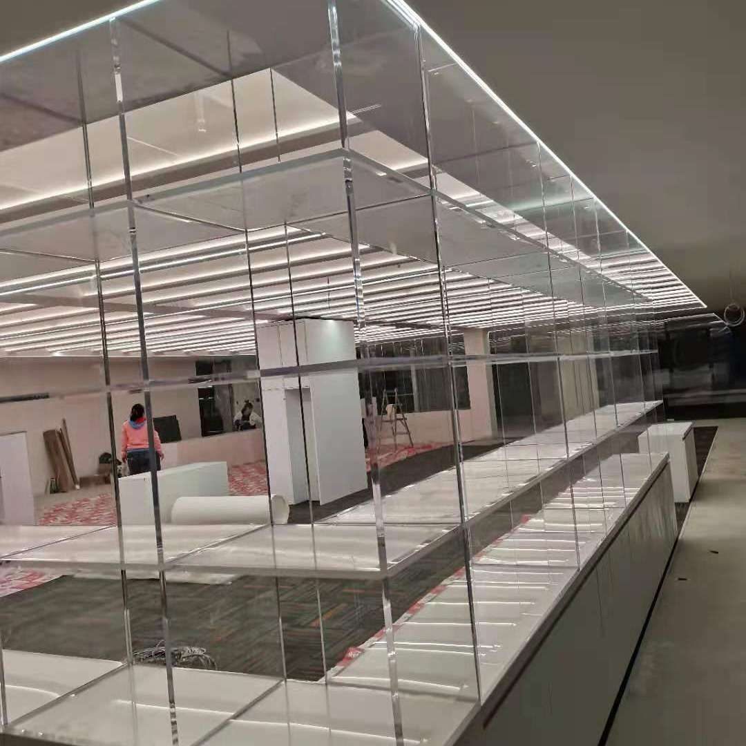 亚克力透明大型博古架储物柜子陈列置物架有机玻璃展示柜多宝阁橱