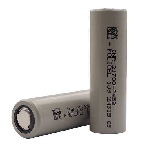 MOLICEL魔力 INR21700-P45B 3.6V 4500mAh可45A放电锂离子电芯