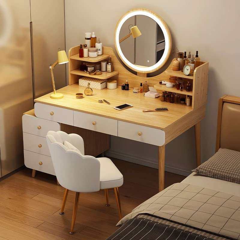 梳妆台卧室现代简约小户型书桌北欧斗柜床头柜一体主卧化妆镜,玩具/童车/益智/积木/模型,遥控车升级件/零配件,淘宝优惠券,粉丝福利购,淘宝优惠卷