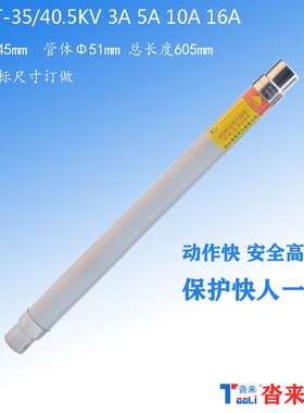 XRNT-35KV高分断能力熔断器沓来保险管40.5KV5A10A16A20A25A温控