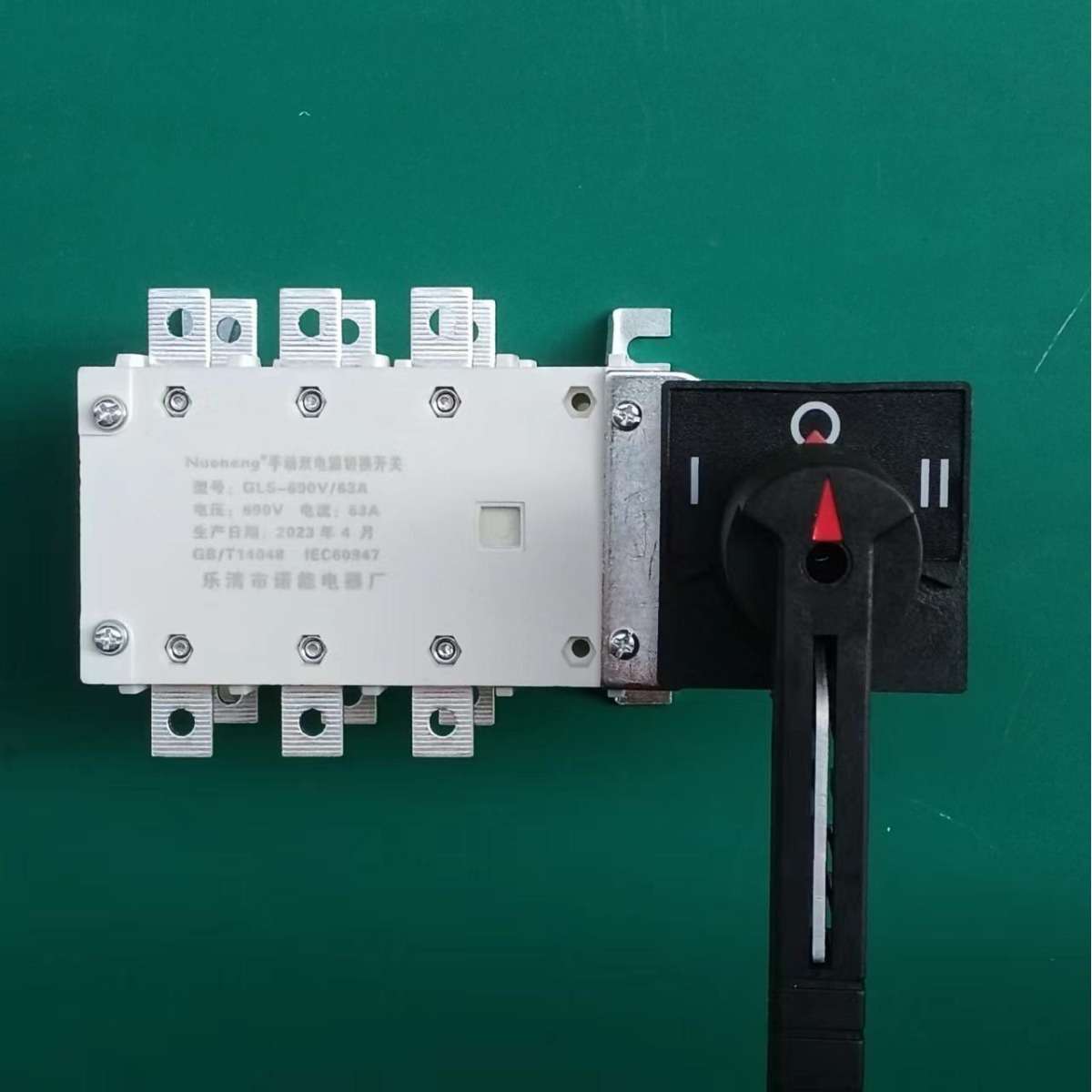 诺能电器 1140v双头开关1140v双电源切换开关1KV手动两路开关