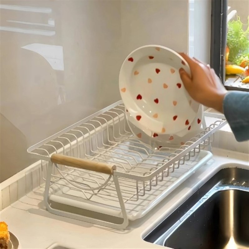 厨房碗碟置物架碗盘n筷子水杯收纳架托沥水架收纳筐家用陈列展示