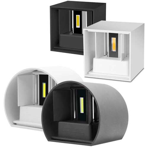 户外led壁灯方形防水楼梯灯墙壁灯客厅卧室壁燈 wall light