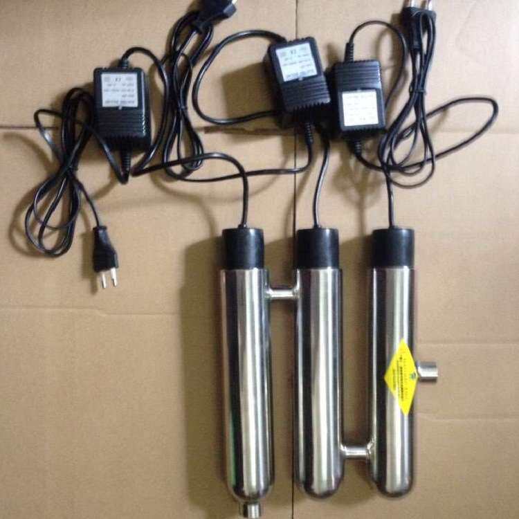 厂家直供过流式紫外线消毒器不锈钢供水系统工业冷却水消毒定