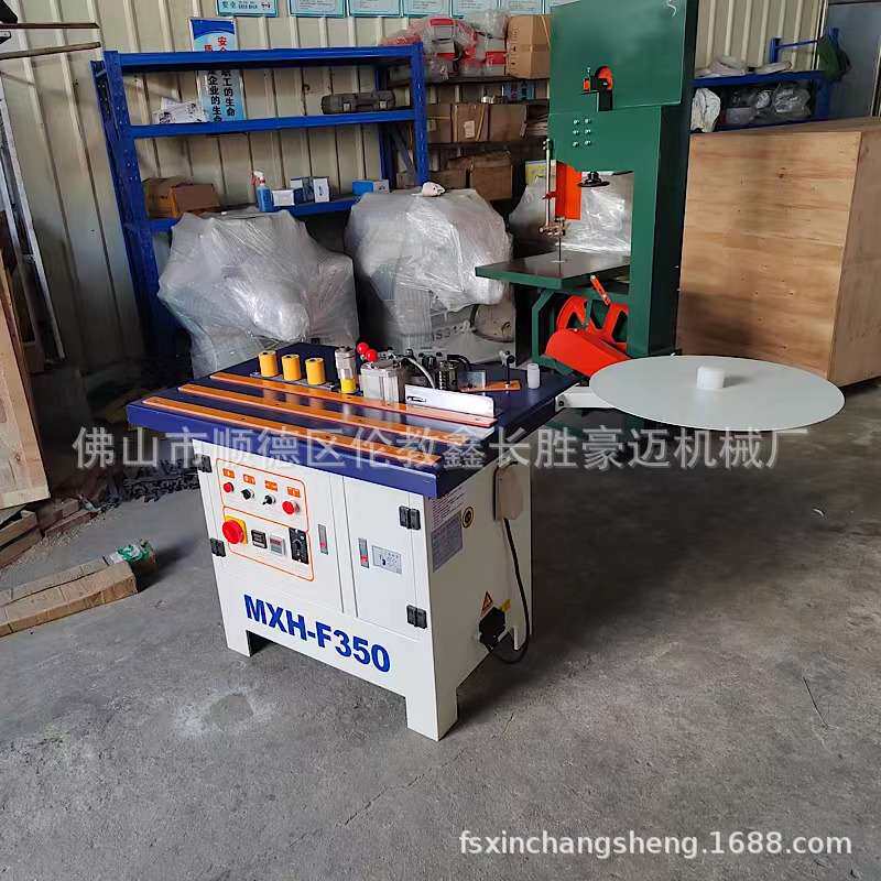 产地货源小型封边机木工机械异形板封边机手动曲线封边机钢件款
