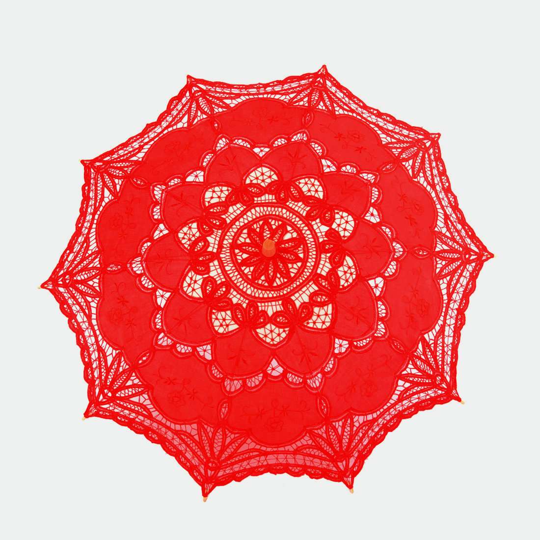 厂家直销蕾丝工艺伞手工艺伞婚庆工艺伞地推工艺伞 lo伞胚图片