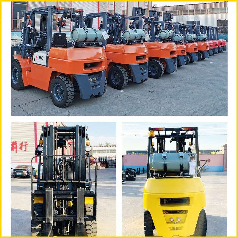 3吨5吨7吨LPG液化石油气叉车汽油四轮液压厂家直销内燃式叉车