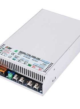 100-240VAC功率因数校正PFC功能DC280V285V290V2500W3000W电源