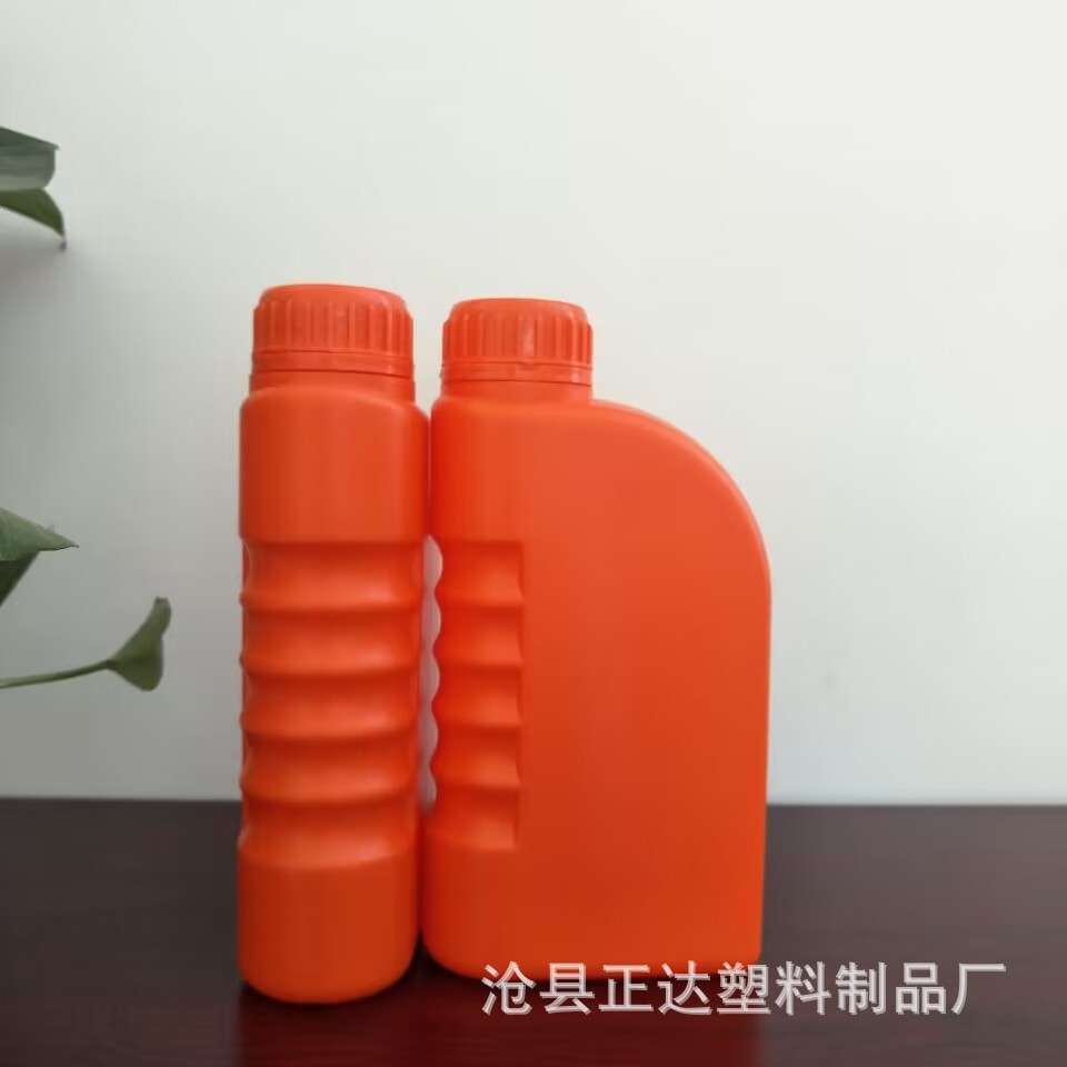 厂家生产 500ml机油壶 模内贴标塑料壶 可加工防冻液瓶