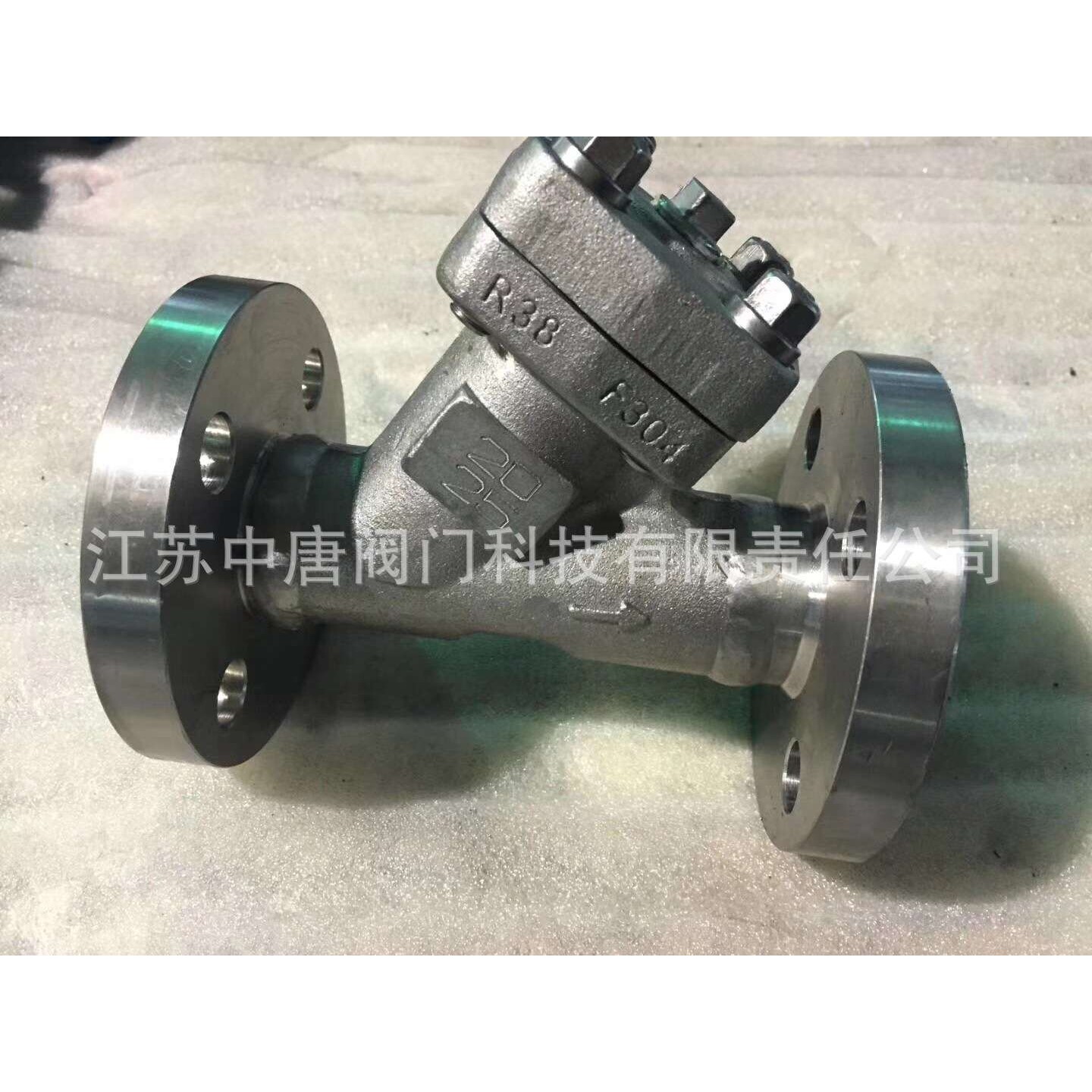SY41W-25P/RL锻制法兰Y型过滤器 锻不锈钢F304过滤器 过滤杂质